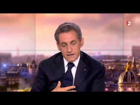 Nicolas Sarkozy s'entretient avec Laurent Delahousse dans le journal de 20h - 21/09/2014