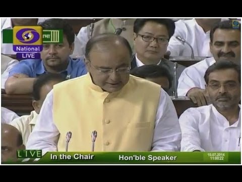 Union Budget 2014 -15 LIVE from Parliament