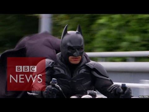 Meet Japan's Batman - Chibatman a real life Dark Knight- BBC News