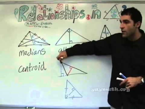 Geometry - Relationships in Triangles