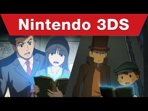 Nintendo 3DS - Professor Layton VS Phoenix Wright: Ace Attorney Launch Trailer