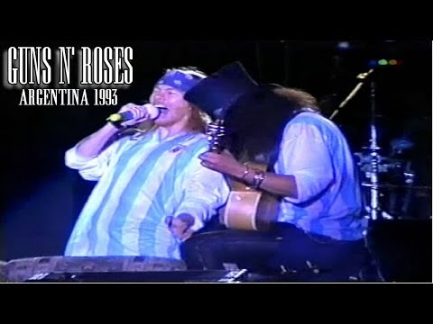 Guns N' Roses - Live in Argentina 1993 Full Concert ᴴᴰ