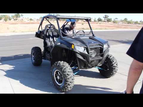 Greg Biffle Test Drives UTV Inc Apex Turbo Polaris RZR XP