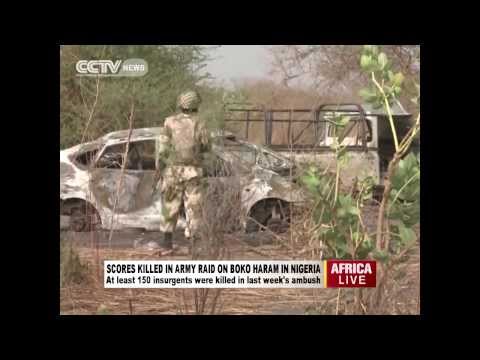 Nigeria army raids Boko Haram camp and kill 150 militants