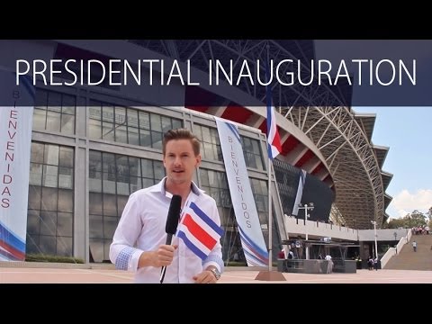 Historical New Costa Rica President - Frog TV News