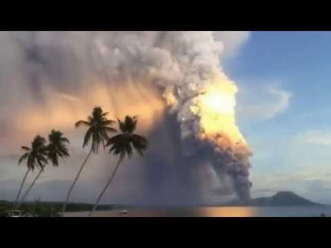 Volcano Eruption in Papua New Guinea - 2