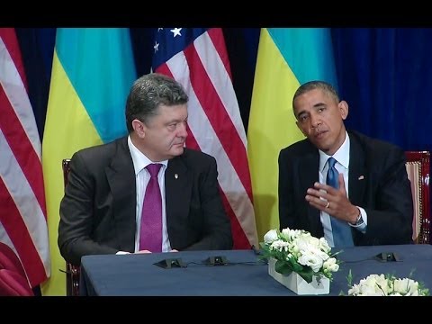 President Obama Meets with President-elect Poroshenko