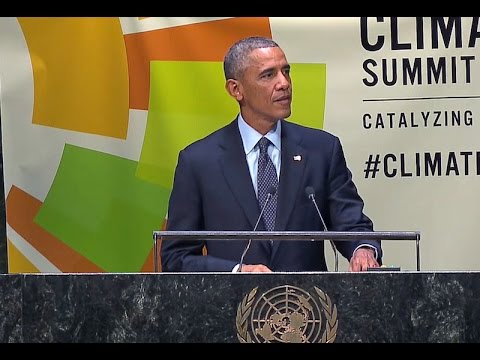 President Obama Speaks at the 2014 Climate Summit