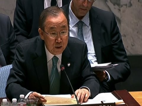 UN Secretary-General Urges Mideast Ceasefire