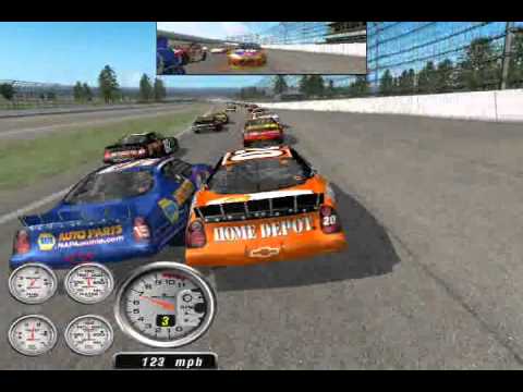 NASCAR THUNDER 2004 GAMEPLAY