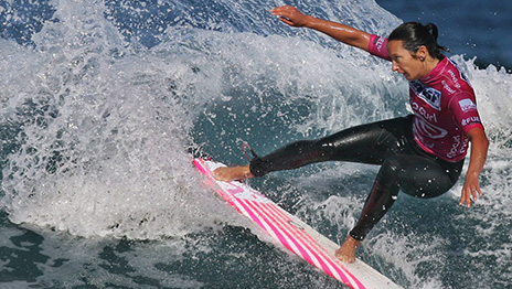 Seven-time World Champion surfer, Layne Beachley