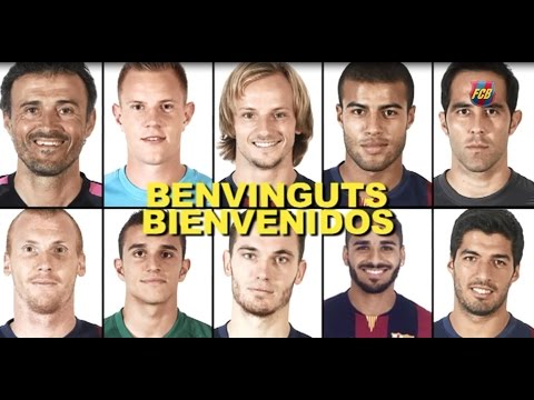 FC BARCELONA 2014/15: the new faces