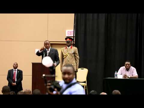 President Uhuru's visit to Dallas, Texas on 8-8-14