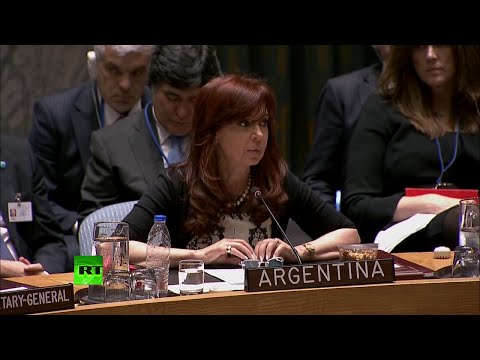 DISCURSO COMPLETO de Cristina Fernández en el Consejo de Seguridad de la ONU