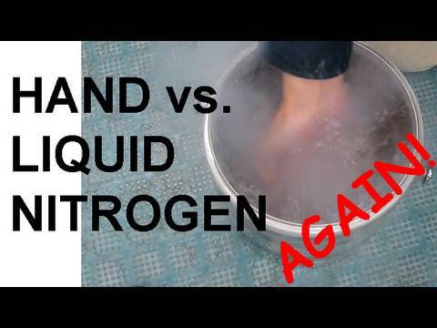 Hand vs. Liquid Nitrogen - Revisited