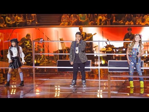 Abigail, Chloe and Ruhi Sing Halo | The Voice Kids Australia 2014