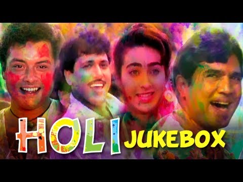 Best Bollywood Holi Songs - Festival Of Colors Special - Superhit Hindi Songs