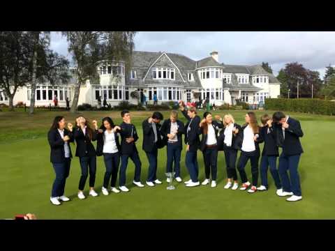 United States Junior Ryder Cup Victory Dance 2014