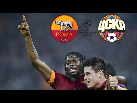 AS Roma vs CSKA Moscow - First Half