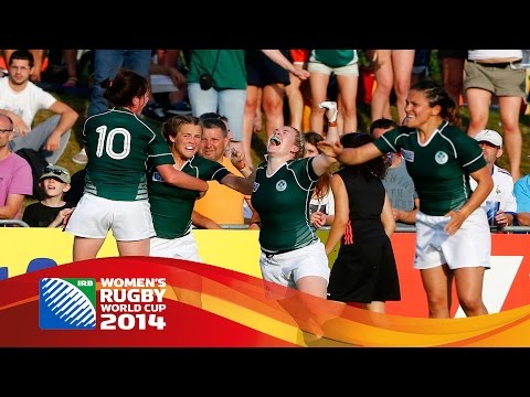 [HIGHLIGHTS] New Zealand 14-17 Ireland at Women's Rugby World Cup