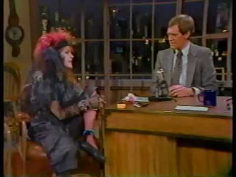 Cyndi Lauper on Late Night with David Letterman (1984)