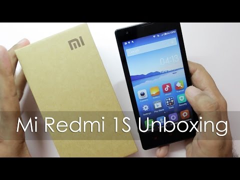 Xiaomi Redmi 1S Budget Android Phone Unboxing & Hands On Overview