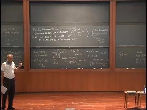 String Compactifications, Edward Witten | Lecture 1 of 2