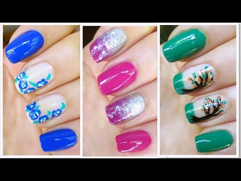 3 Cute Nail Art Designs for Fall/Winter 2014/2015 - #1