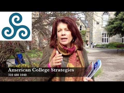 University of St. Andrews, Scotland - campus visit with American College Strategies