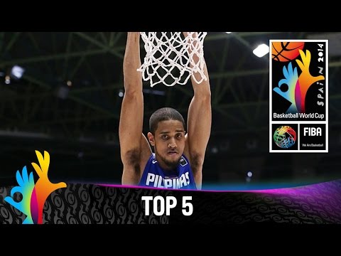 Top 5 Plays - 1 September - 2014 FIBA Basketball World Cup