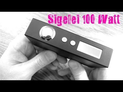 Sigelei 100 Watt Sneak Peek!