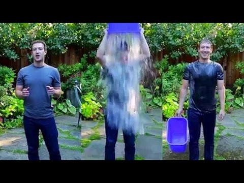 Mark Zuckerberg ALS Ice Bucket Challenge.