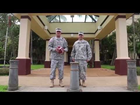 25th Infantry Division Army Football Spirit Video