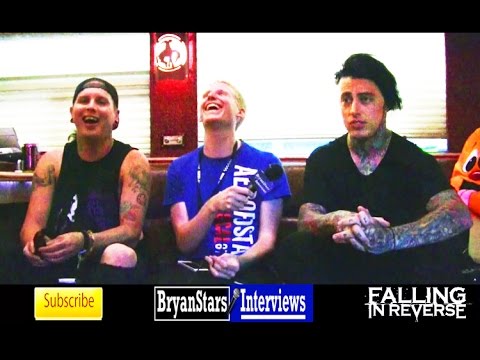 Falling In Reverse Interview #4 Ronnie Radke & Max Green Warped Tour 2014