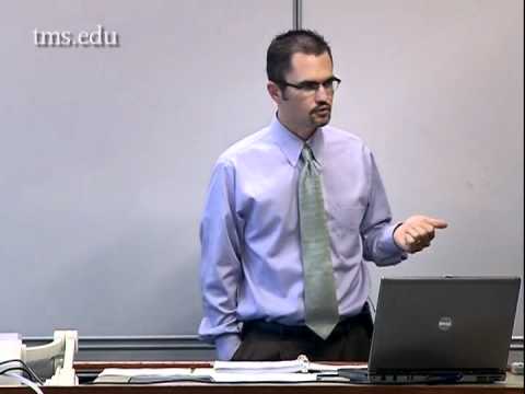 Theology I Lecture 01