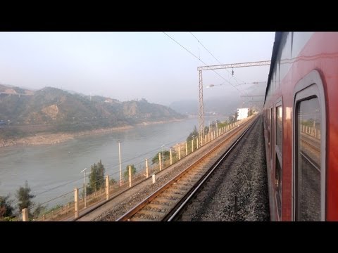 Yangtze River at the Chengdu - Kunming Railway in China