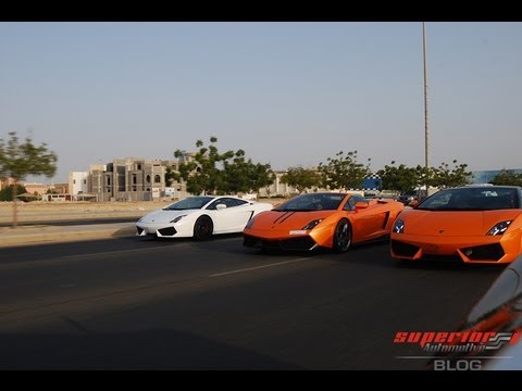 Lamborghini Club Cruise Jeddah, KSA