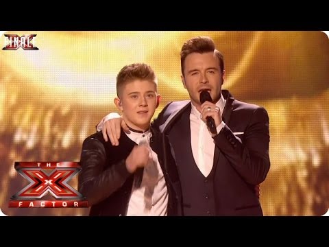 Nicholas McDonald sings Flying Without Wings with Shane Filan - Live Week 10 - The X Factor 2013