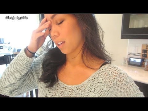 HEADACHE ALL DAY ERR DAY :( - October 02, 2013 - itsJudysLife Vlog