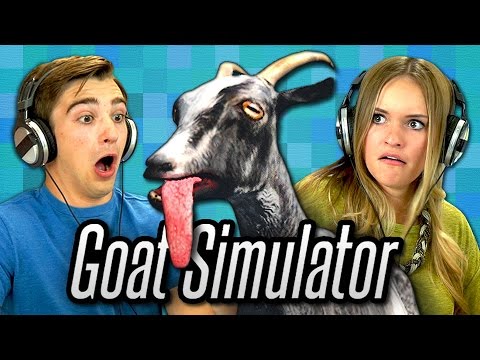 GOAT SIMULATOR (Teens React: Gaming)