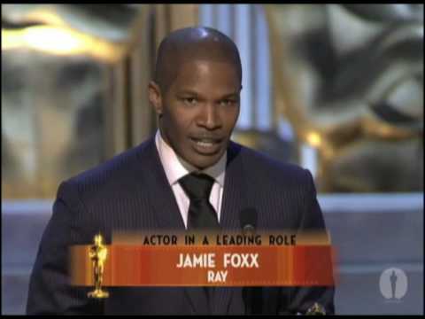 Jamie Foxx Wins Best Actor: 2005 Oscars