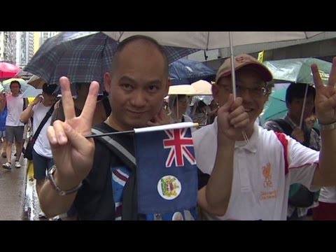 Hong Kong protestors pledge to fight for democracy