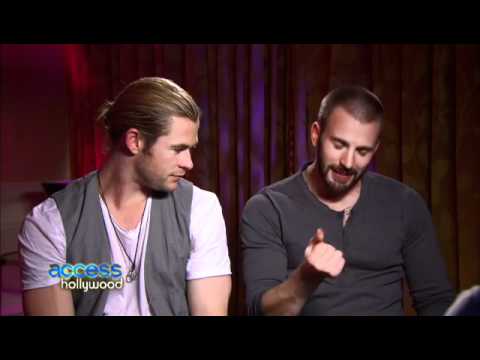 Chris Hemsworth and Chris Evans funny interview