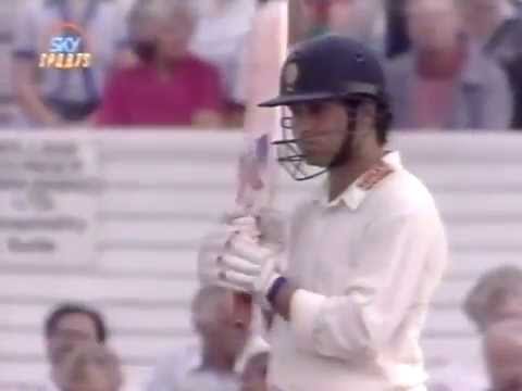 Sachin Tendulkar Rare Hundred 107 for Yorkshire County 1992