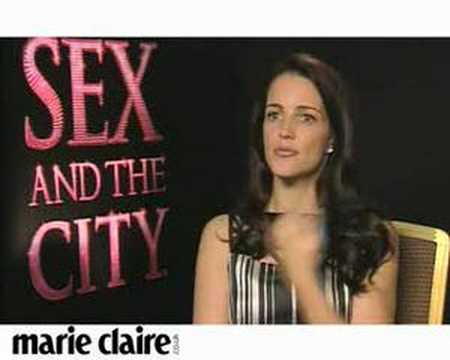 Marie Claire TV: Kristin Davis interview