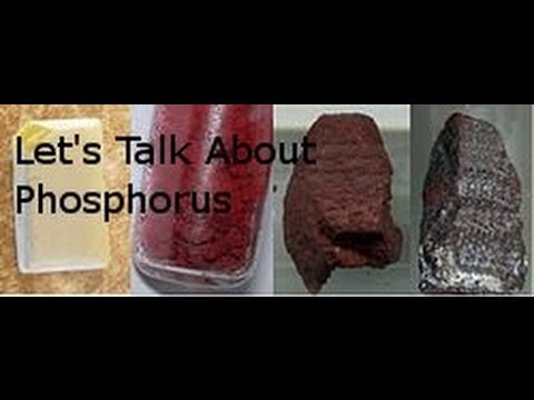 Let's Talk About Phosphorus