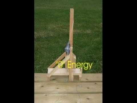 Table Top Trebuchet