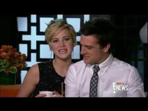 Jennifer Lawrence & Josh Hutcherson Catching Fire Interview (E! News)