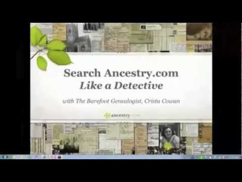 Search Ancestry.com Like A Detective