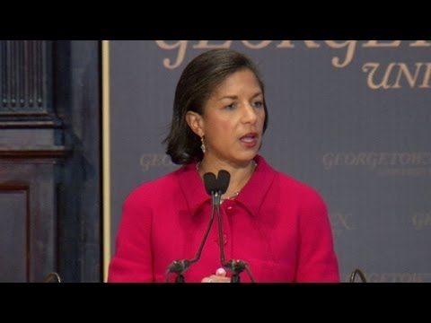 National Security Advisor Susan Rice Speaks at Georgetown